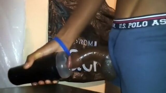 Juicy Black Dick in Fleshlight