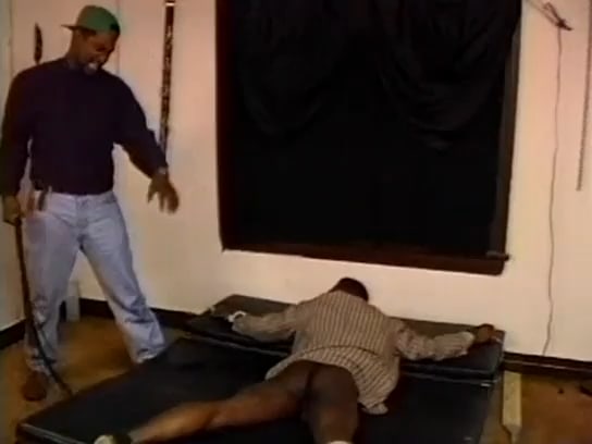 Black Tied Up BDSM Spanking